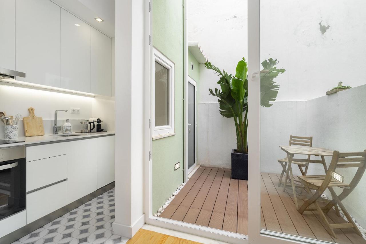 Whome Chic 1-Bed W/ Patio Perfect To Explore Lisboa Exterior foto