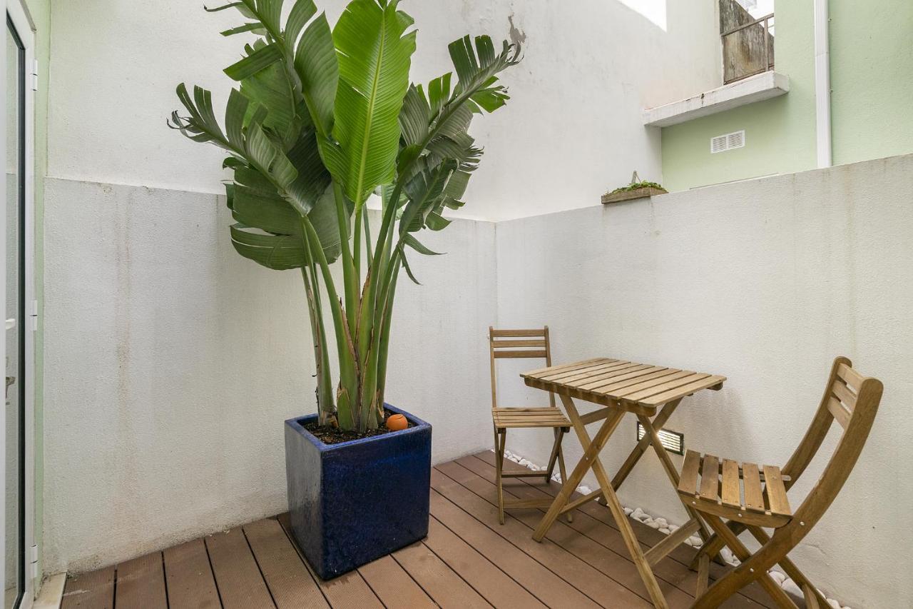 Whome Chic 1-Bed W/ Patio Perfect To Explore Lisboa Exterior foto